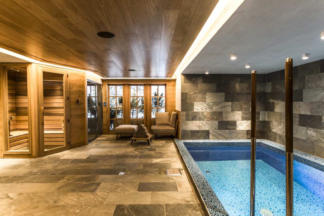 Pool, Chalet Chene - La Mourra